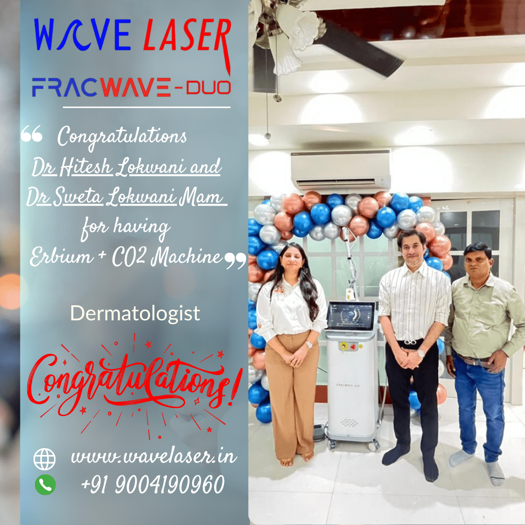 Erbium laser machine